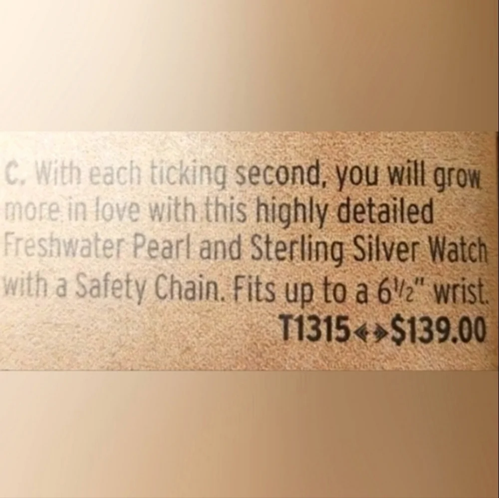 HTF Silpada Sterling Silver & Freshwater Pearl Watch T1315